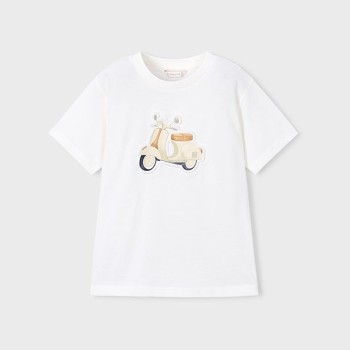 Tee shirt  vespa - MAYORAL | Boutique Jojo&Co - Antibes