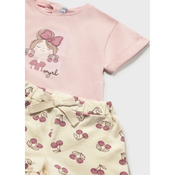 Ensemble cerises fille - MAYORAL | Boutique Jojo&Co
