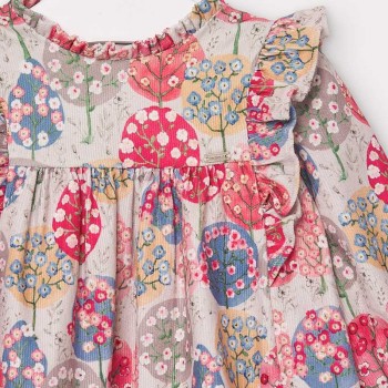 Robe Imprimée velours - MAYORAL | Jojo&Co : Vêtements enfant - Antibes