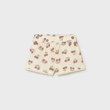 Short agaze cerises bébé - MAYORAL | Boutique Jojo&Co