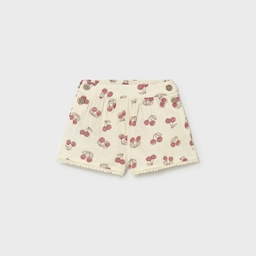 Short agaze cerises bébé - MAYORAL | Boutique Jojo&Co