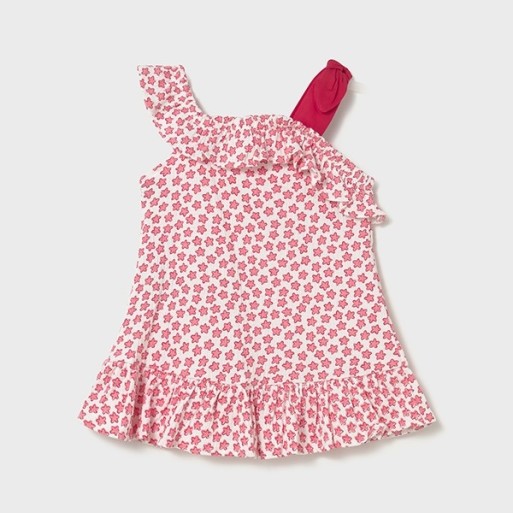 Robe blanche étoiles bébé - MAYORAL | Jojo&Co : Vêtements enfants - Antibes