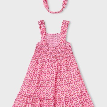Robe et bandeau - MAYORAL | Jojo&Co : Vêtements enfants - Antibes