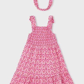 Robe et bandeau - MAYORAL | Jojo&Co : Vêtements enfants - Antibes