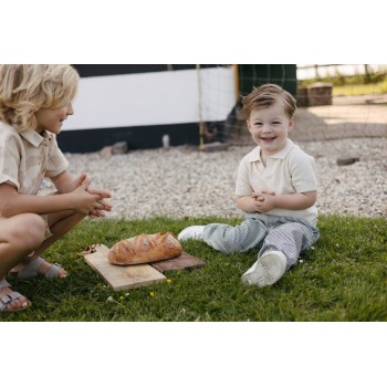 Polo maille naturel - LEVV | Boutique Jojo&Co - Antibes