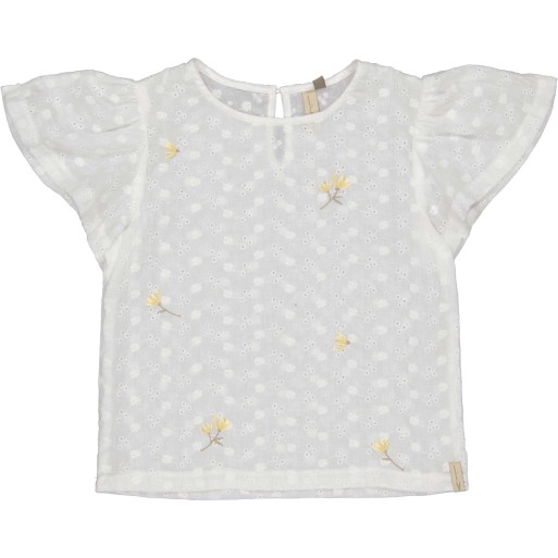 Blouse broderie anglaise - LEVV | Jojo&Co : Vêtements enfants - Antibes