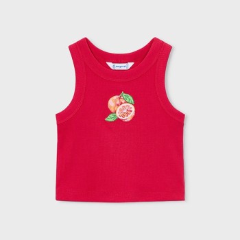 Débardeur rouge - MAYORAL |  Jojo&Co : Vêtements enfants - Antibes